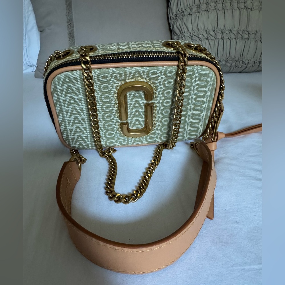 Marc Jacobs denim the snapshot bag NWOT
